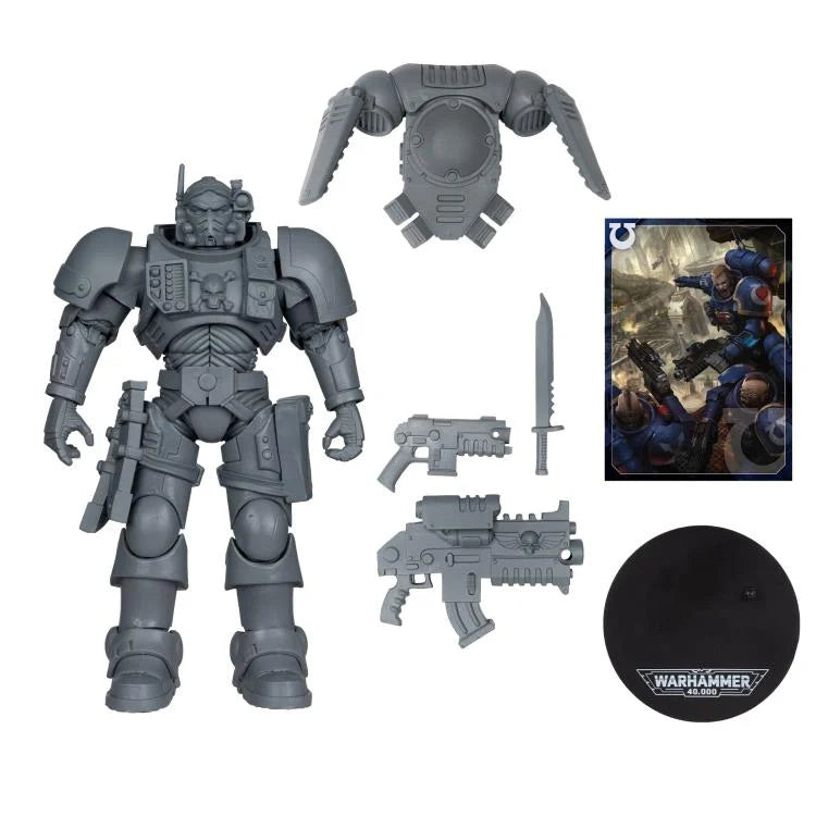 Warhammer 40,000 Wave 11 Ultramarines Lieutenant in Phobos Armour Artist Proof 7-Inch Scale Action Figure