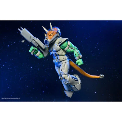 Teenage Mutant Ninja Turtles Mirage Comics Shock Commando Triceraton 7-Inch Scale Action Figure