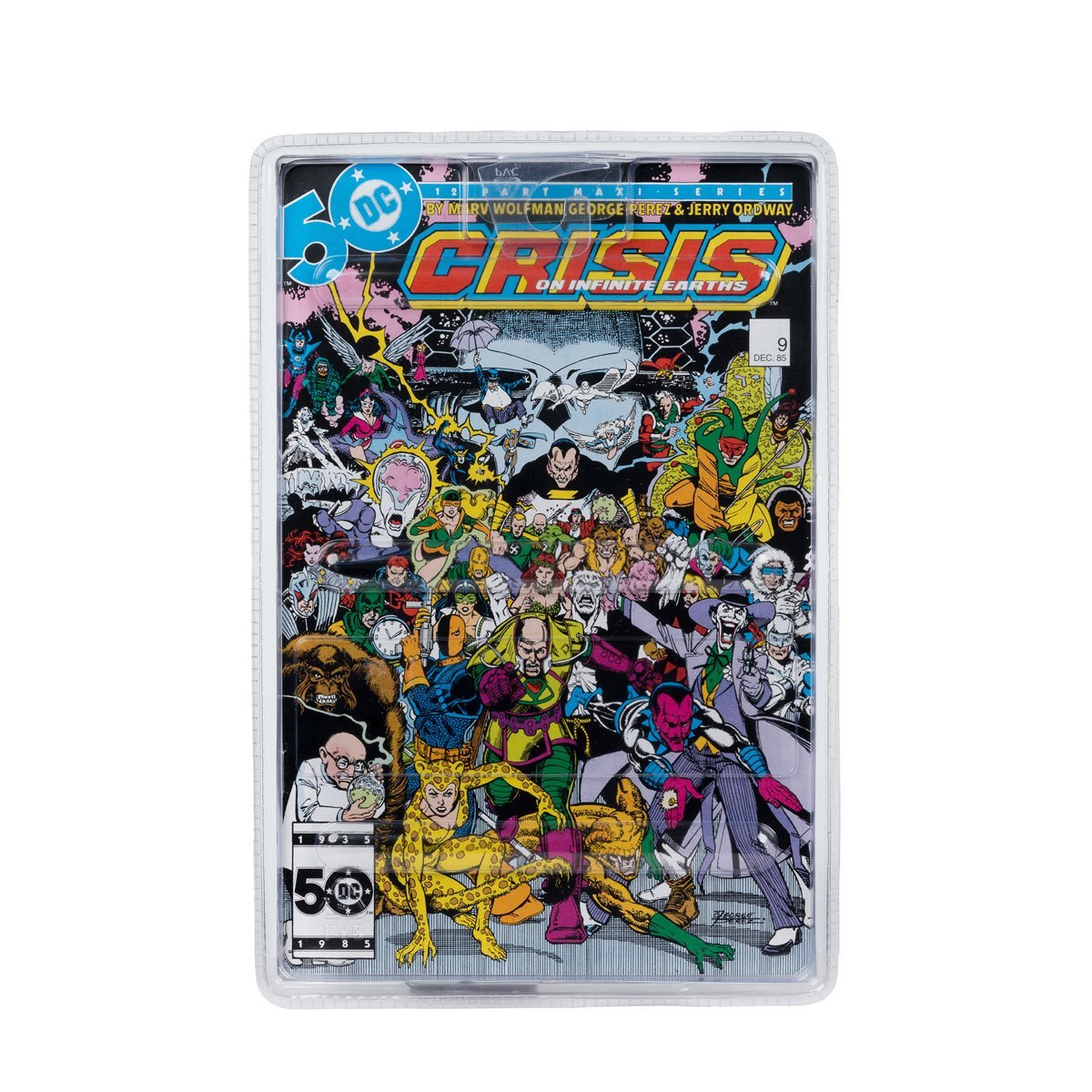 DC Direct Page Punchers The Joker Crisis on Infinite Earths 7-Inch Scale Action Figure with Comic