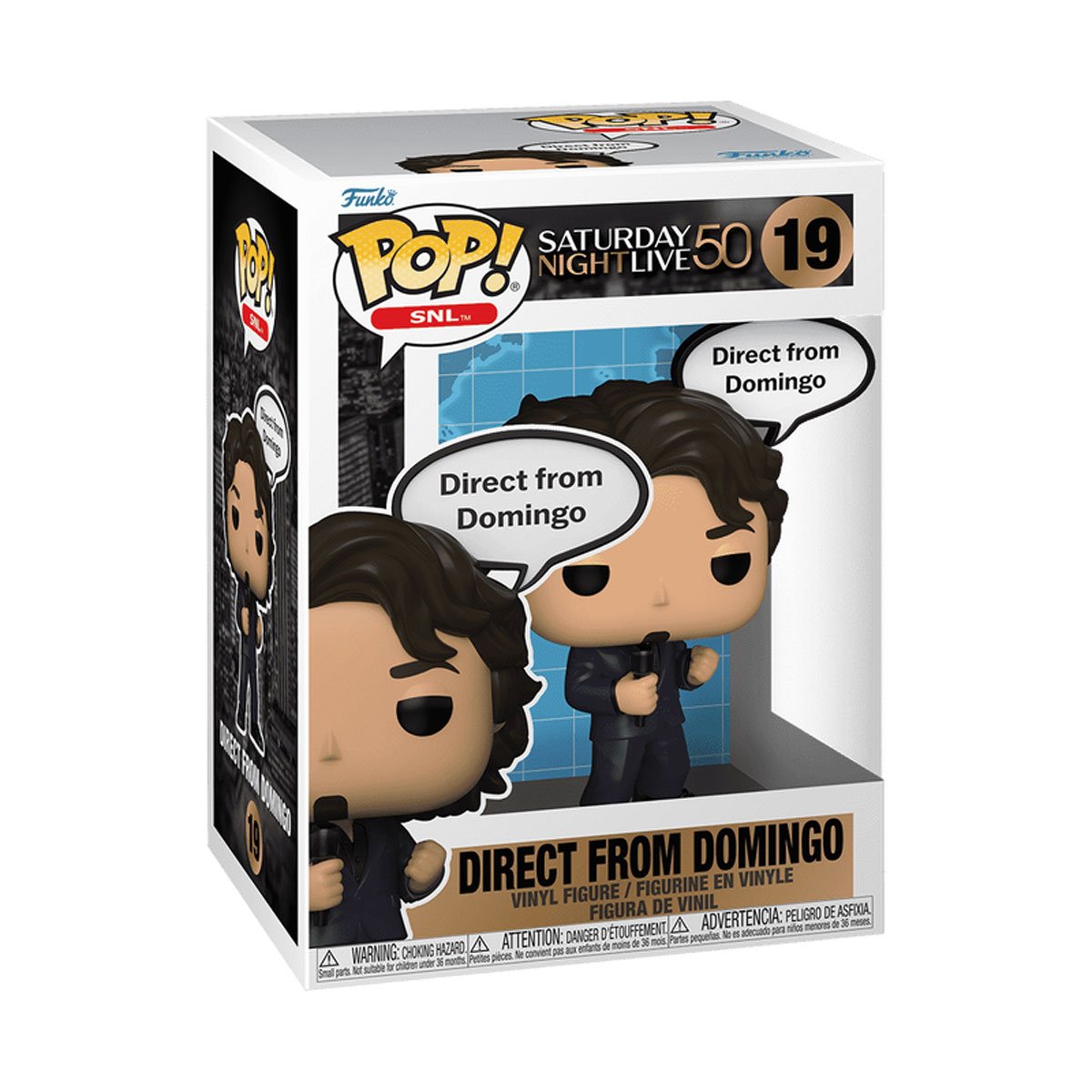[Pre-Order] Pop! SNL: 50th Anniversary Direct from Domingo (Pop! Saying)