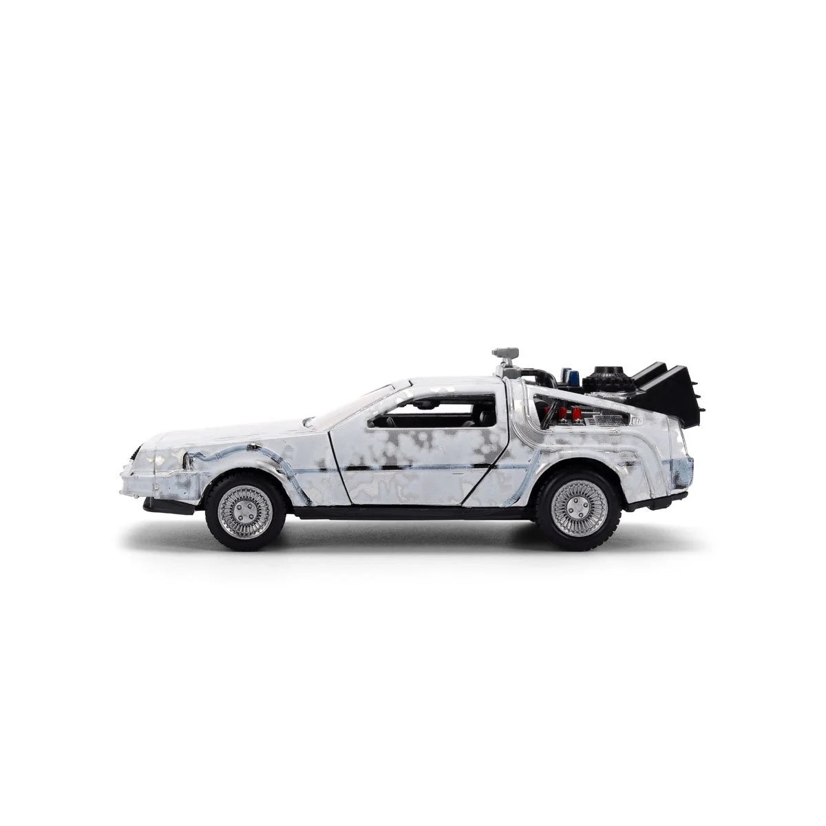 Hollywood Rides Back to the Future Time Machine 40th Anniversary 1:32 Scale Die-Cast Metal Vehicle