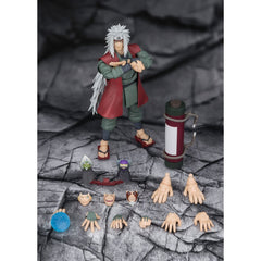 [Pre-Order] Naruto Jiraiya Hidden Leaf Heroic Master Sage Mode Set S.H.Figuarts Action Figure