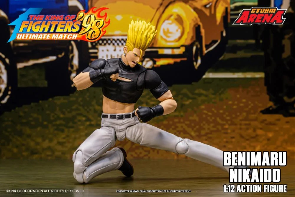 The King of Fighters '98 Ultimate Match Storm Arena Benimaru Nikaido 1/12 Scale Action Figure