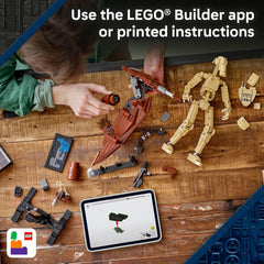 LEGO Star Wars: The Phantom Menace Battle Droid with STAP - Building & Learning Toy