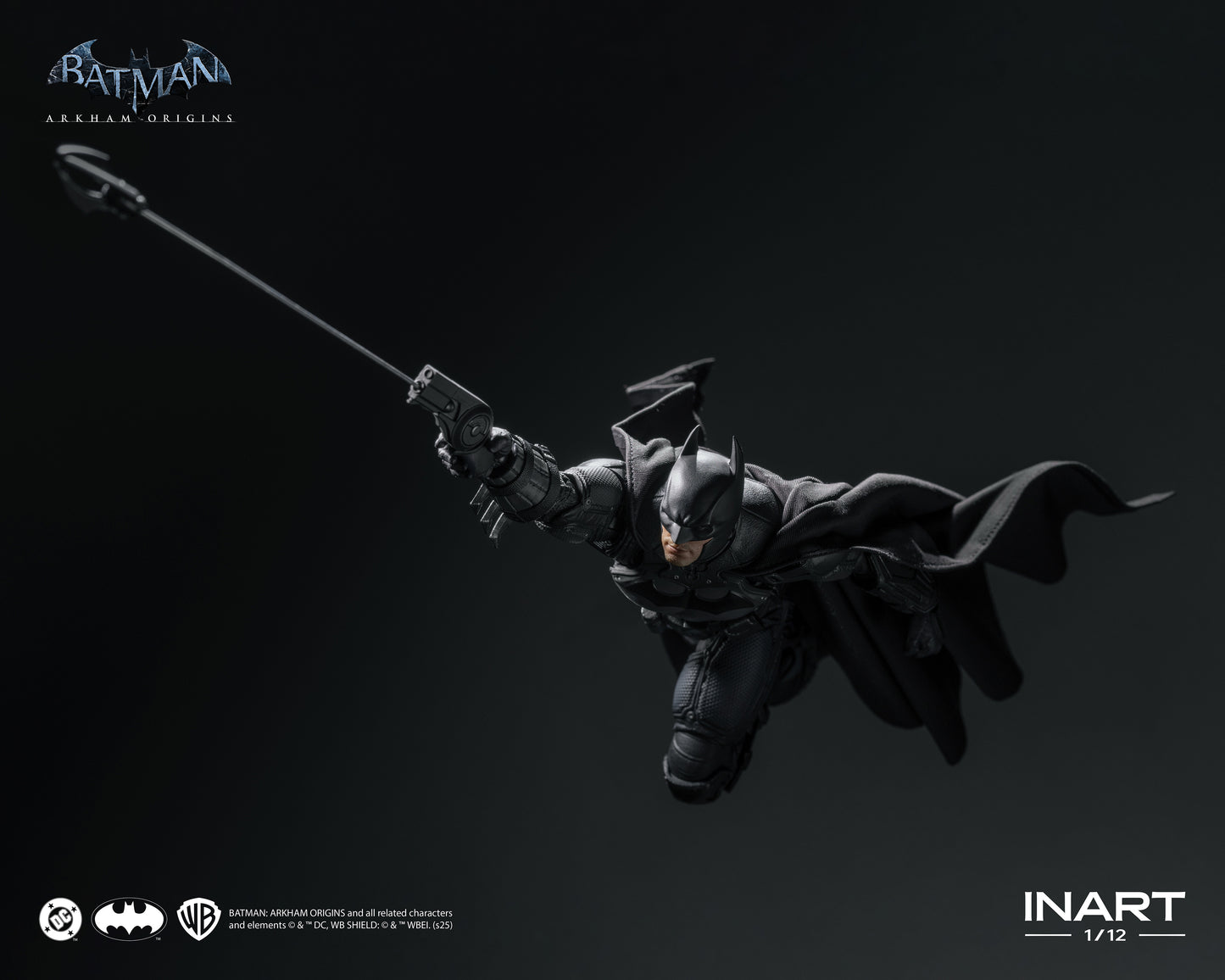 INART Arkham Origins Batman 1/12 Action Figure