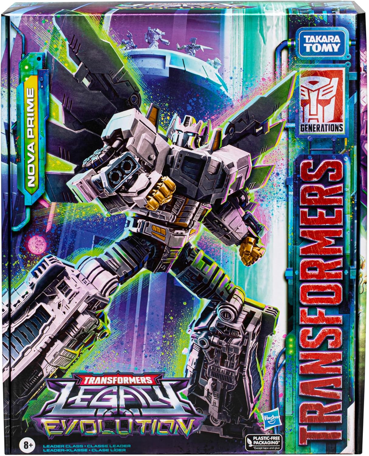 Transformers Toys Legacy Evolution Leader Class Nova Prime Action Figure