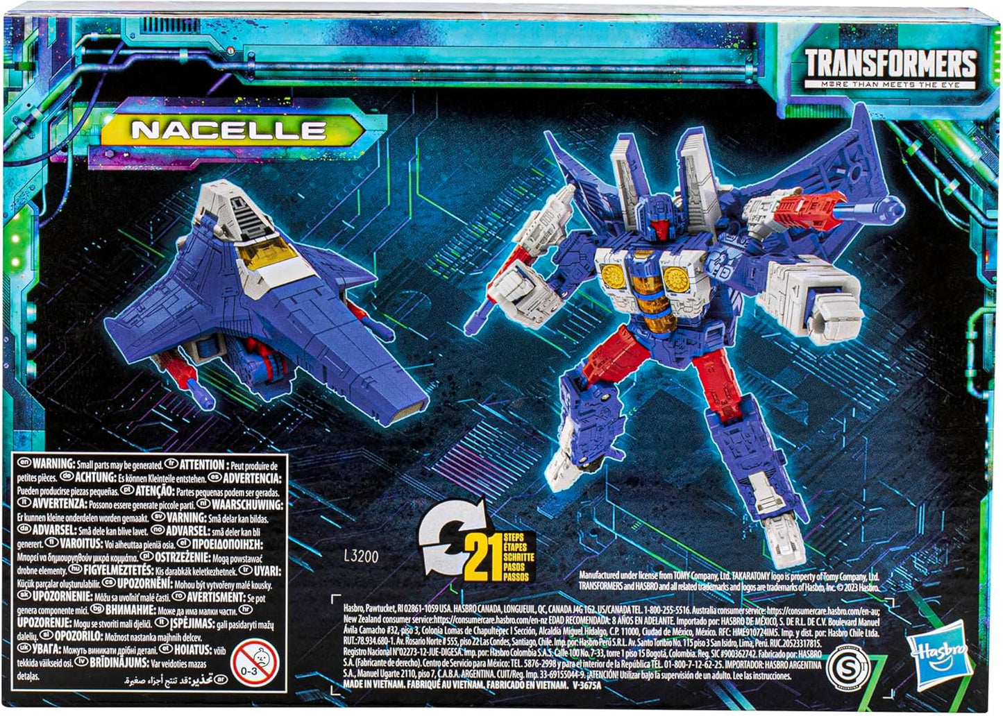 Transformers Toys Legacy Evolution Voyager Class Nacelle Action Figure