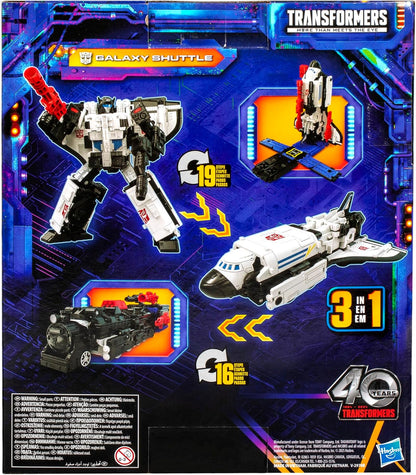 Transformers Legacy United Leader Class Galaxy Shuttle, 7.5-inch Converting Action Figure