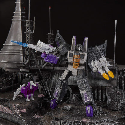 Transformers Generations War for Cybertron Siege Voyager WFC-S27 Decepticon Phantomstrike Squadron 4-Pack