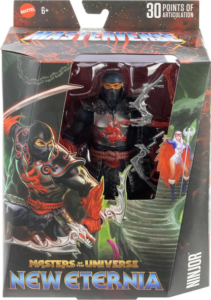 Masters of the Universe Masterverse New Eternia, Ninjor Action Figure & Accessories Set