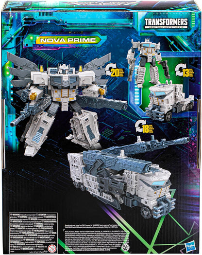 Transformers Toys Legacy Evolution Leader Class Nova Prime Action Figure