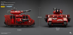 [Pre-Order] Warhammer 40,000 Blood Angels Predator Annihilator with Twin Lascannons 1:18 Scale Action Figure