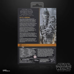 Star Wars The Black Series IG-12 & Grogu, The Mandalorian Deluxe Collectible 6 Inch Action Figure 2-Pack
