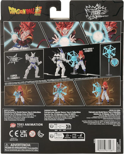 Dragon Ball Super - Super Saiyan 4 Gogeta, Bandai Namco Dragon Stars Power Up Pack Action Figure & Accessory Set