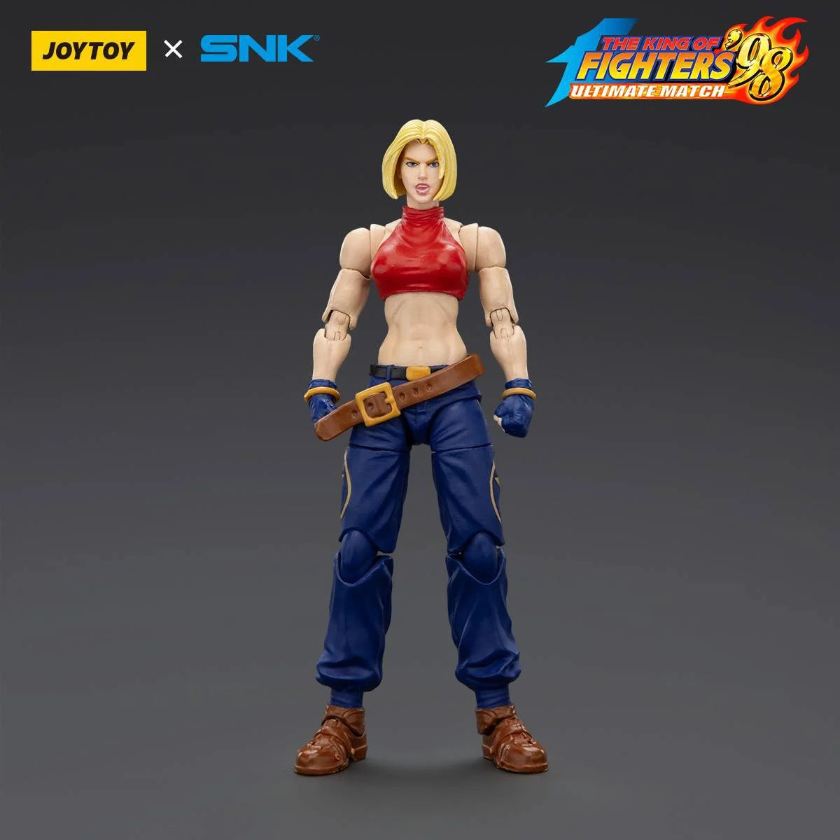 The King of Fighters '98 Ultimate Match Blue Mary 97 Special Team 1:18 Scale Action Figure