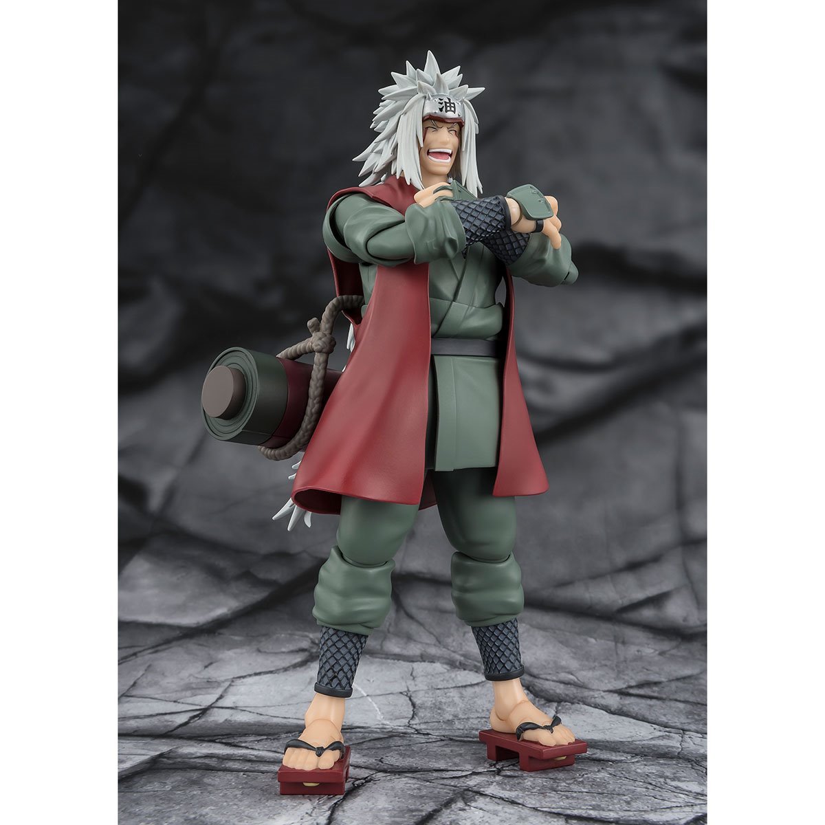 Naruto Jiraiya Hidden Leaf Heroic Master Sage Mode Set S.H.Figuarts Action Figure