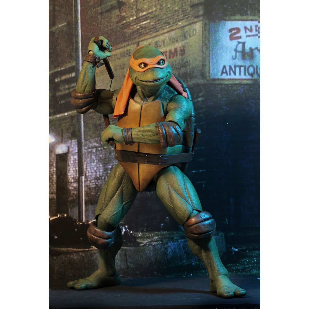 Teenage Mutant Ninja Turtles Movie 1990 Michelangelo 1:4 Scale Action Figure
