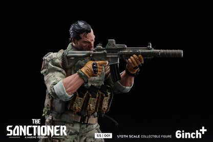 6Inch+ The Sanctioner SS001 1/12 Action Figure