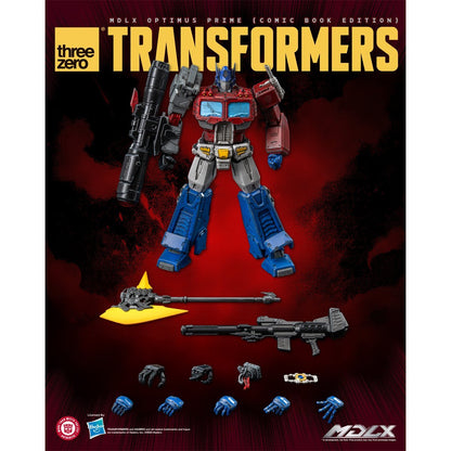 Transformers Optimus Prime Comic Book Edition MDLX Action Figure