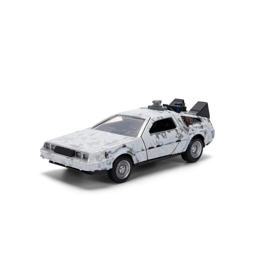 [Pre-Order] Hollywood Rides Back to the Future Time Machine 40th Anniversary 1:32 Scale Die-Cast Metal Vehicle