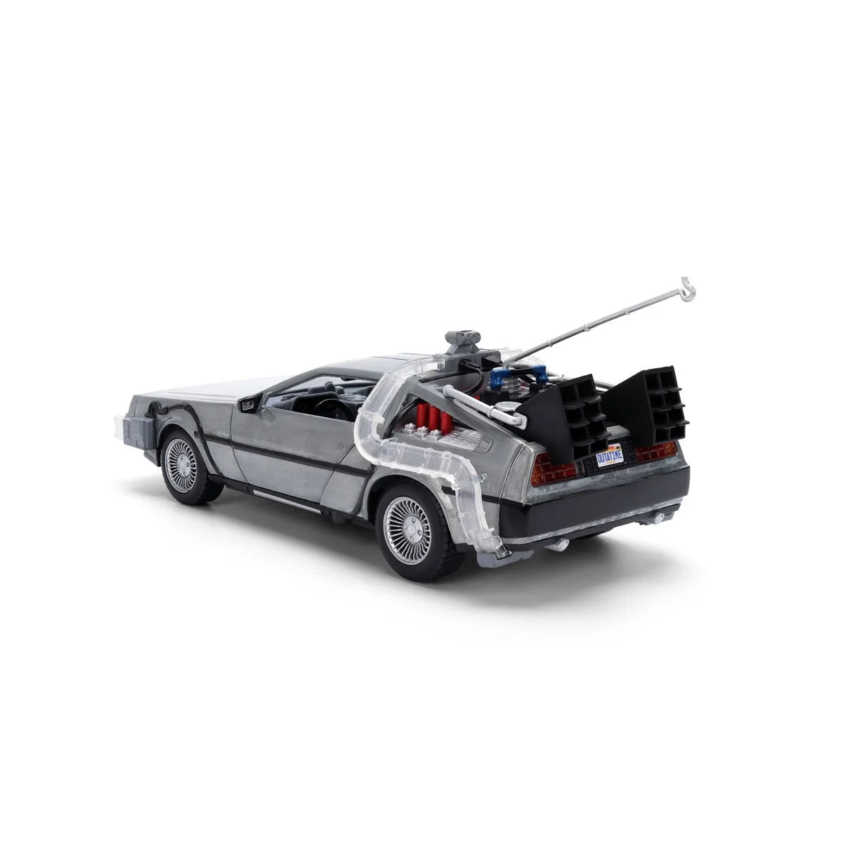 Hollywood Rides Back to the Future Time Machine 40th Anniversary 1:24 Scale Die-Cast Metal Vehicle