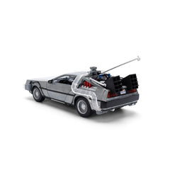 Hollywood Rides Back to the Future Time Machine 40th Anniversary 1:24 Scale Die-Cast Metal Vehicle