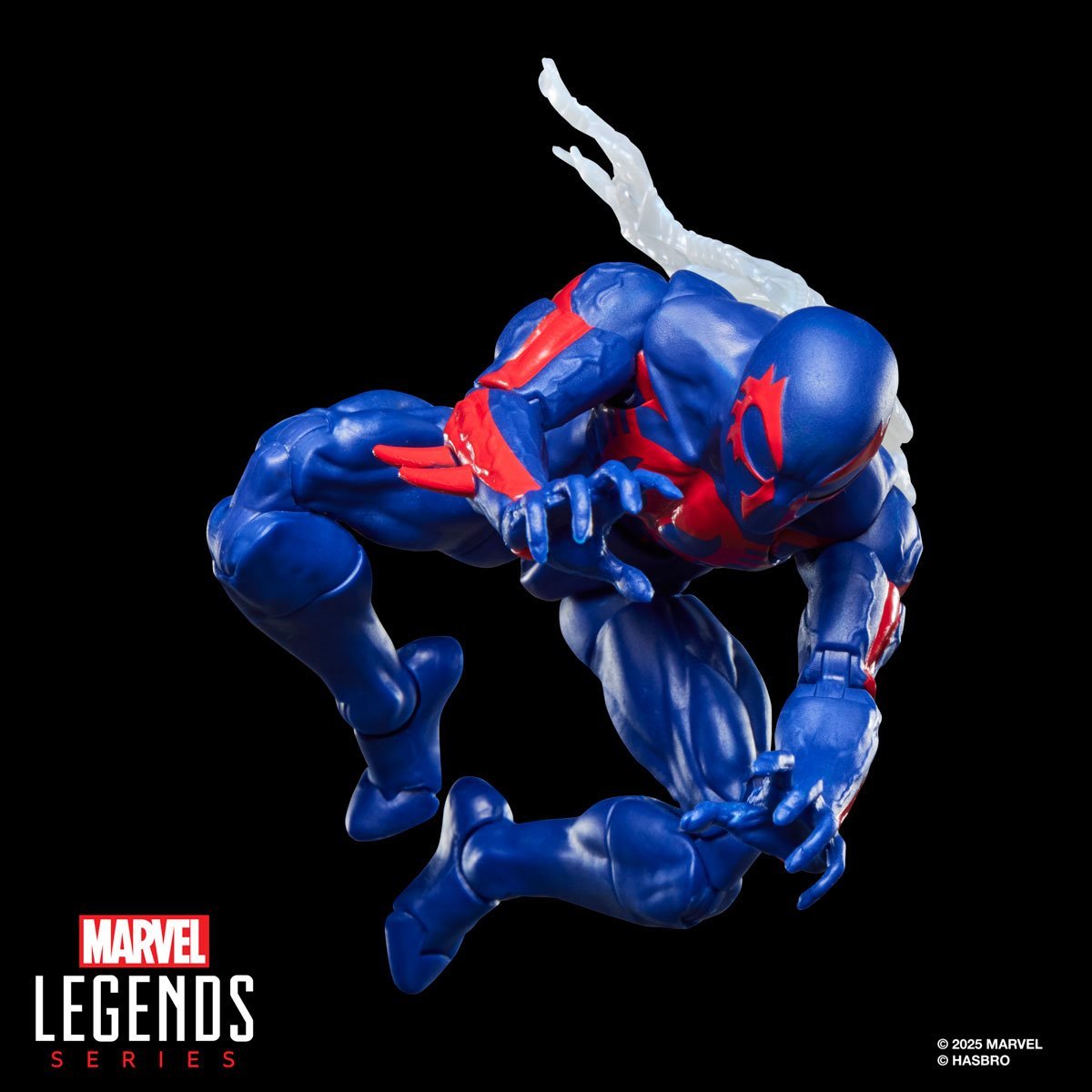 Spider-Man Marvel Legends Retro Cardback Spider-Man 2099 6-Inch Action Figure