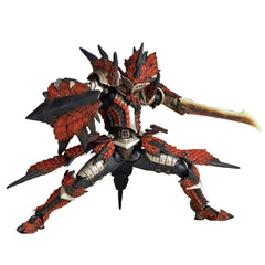 Monster Hunter Male Swordsman Reus Revoltech Amazing Yamaguchi Action Figure