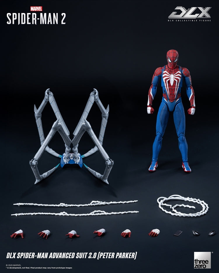 Marvel's Spider-Man 2 DLX Spider-Man Advanced Suit 2.0 (Peter Parker) Action Figure