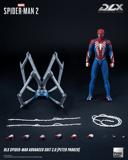 Marvel's Spider-Man 2 DLX Spider-Man Advanced Suit 2.0 (Peter Parker) Action Figure