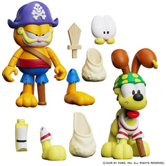 [Pre-Order] Garfield's Halloween Adventure Pirate Garfield and Pirate Odie Action Figure 2-Pack