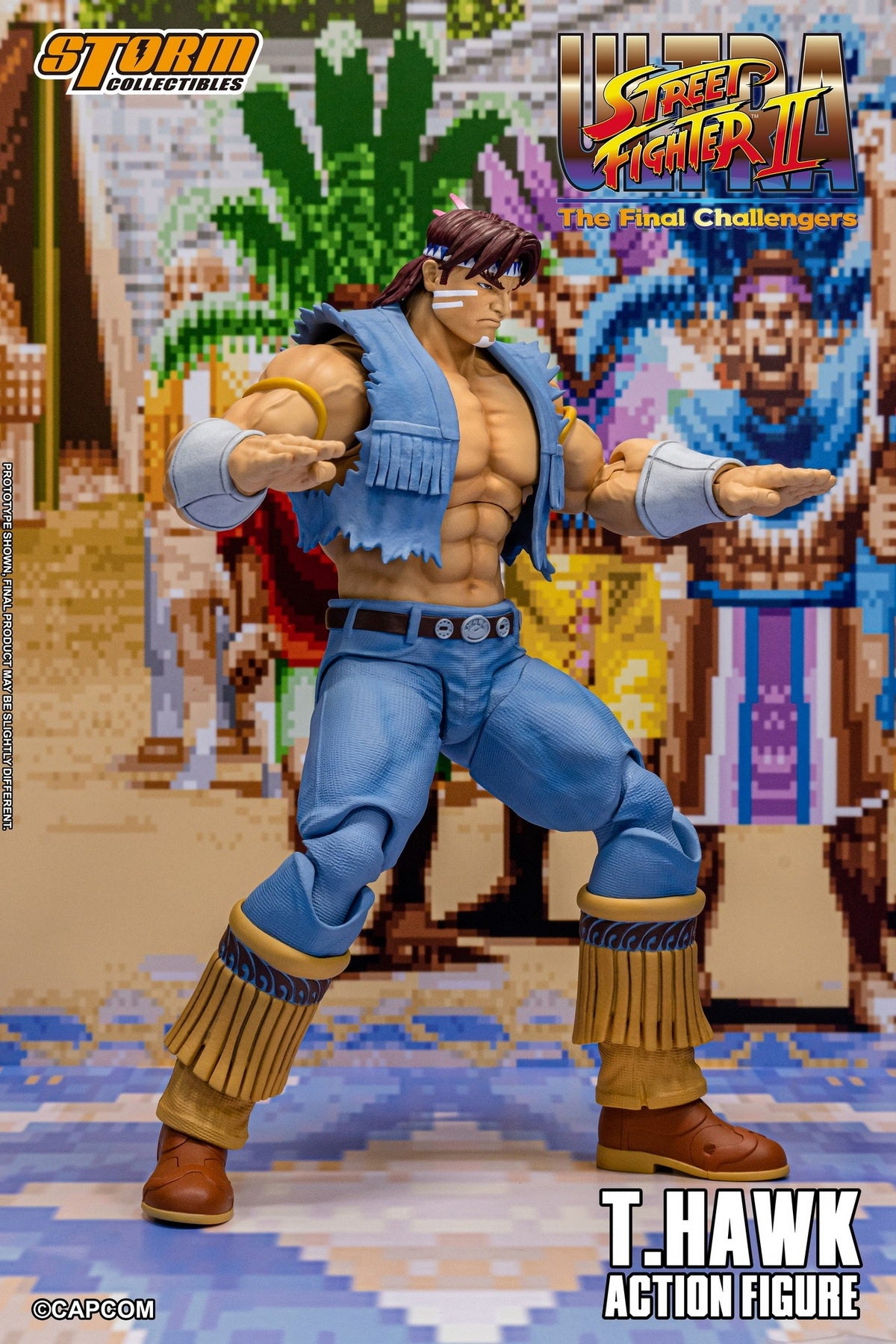 Ultra Street Fighter II: The Final Challengers T. Hawk 1/12 Scale Action Figure