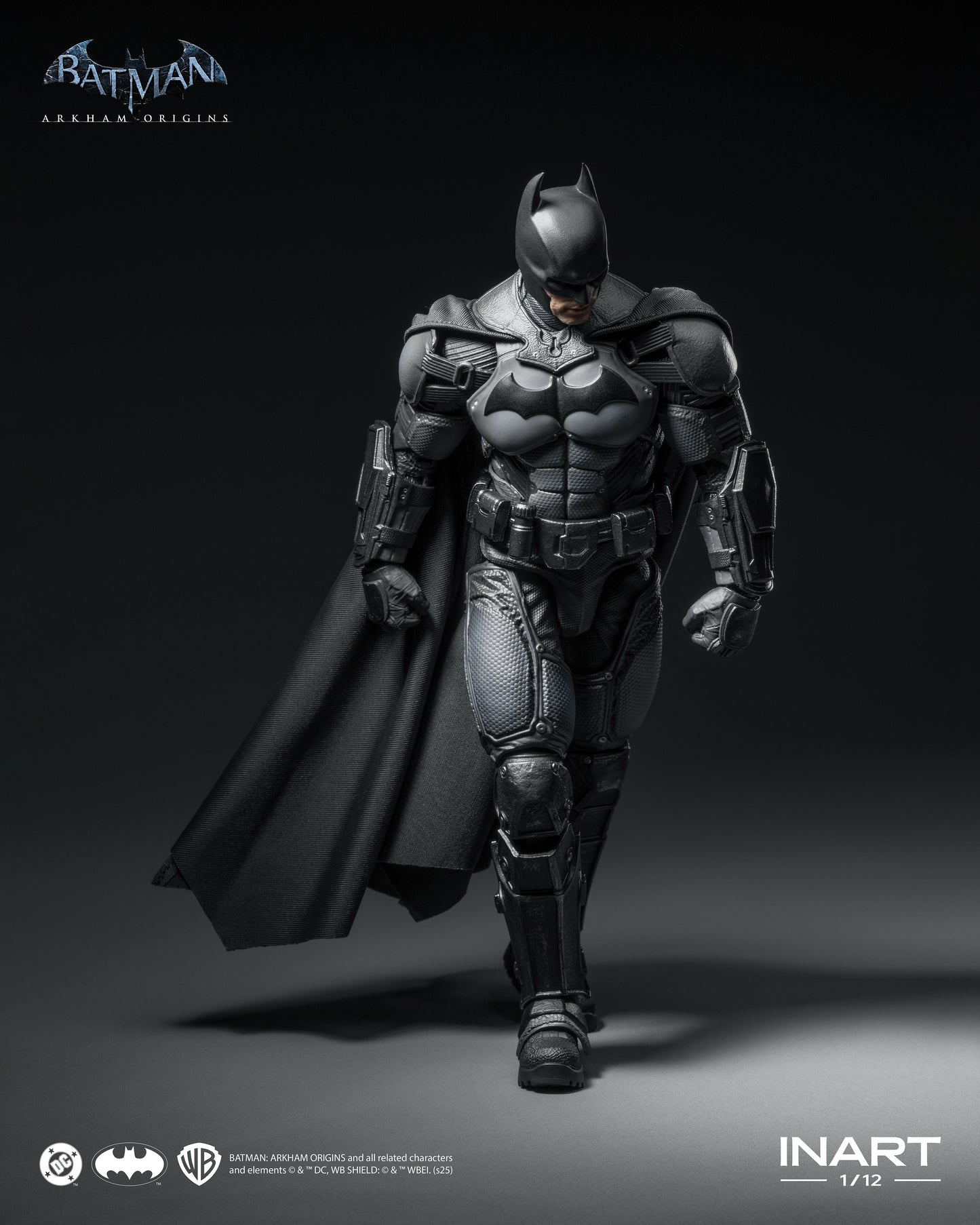 INART Arkham Origins Batman 1/12 Action Figure