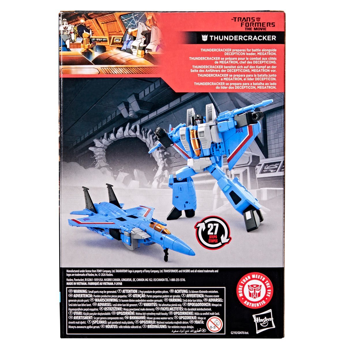 The Transformers: The Movie Studio Series Voyager Class Thundercracker