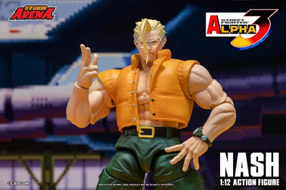 Street Fighter Alpha 3 Storm Arena Nash 1/12 Scale Action Figure