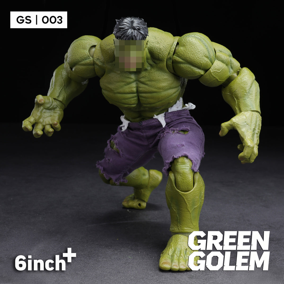 6Inch+ Green Golem GS003 1/12 Action Figure