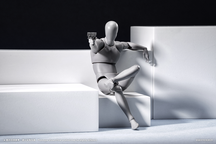 CRE Series: Neuron-Tech Manikin Bioroid Troy 020 1/12 Action Figure