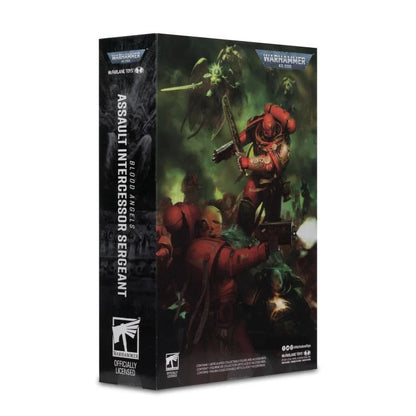 Warhammer 40,000 Wave 11 Blood Angel Assault Intercessor Sergeant 7-Inch Scale Action Figure