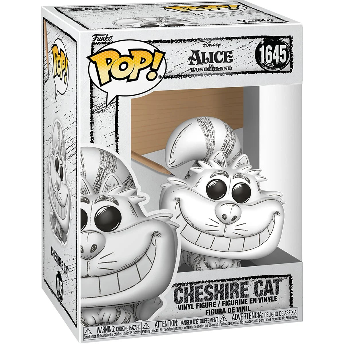 [Pre-Order] Pop! Disney: Sketched Alice in Wonderland Cheshire Cat
