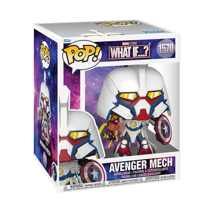 Pop! Marvel: What If Avenger Mech Super 6 1/2-Inch