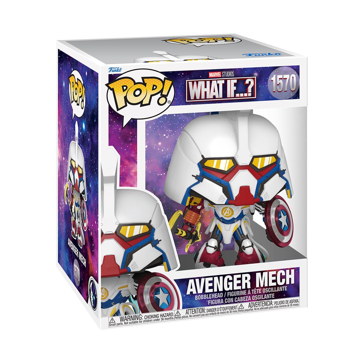 [Pre-Order] Pop! Marvel: What If Avenger Mech Super 6 1/2-Inch