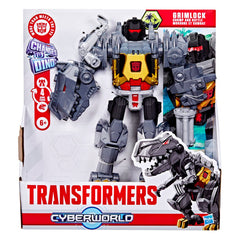 Transformers Cyberworld Grimlock Chomp & Battle 9-Inch Action Figure