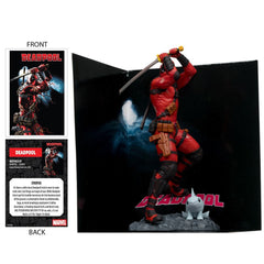 Marvel Deadpool #1 1:10 Scale Posed Figure with Scene