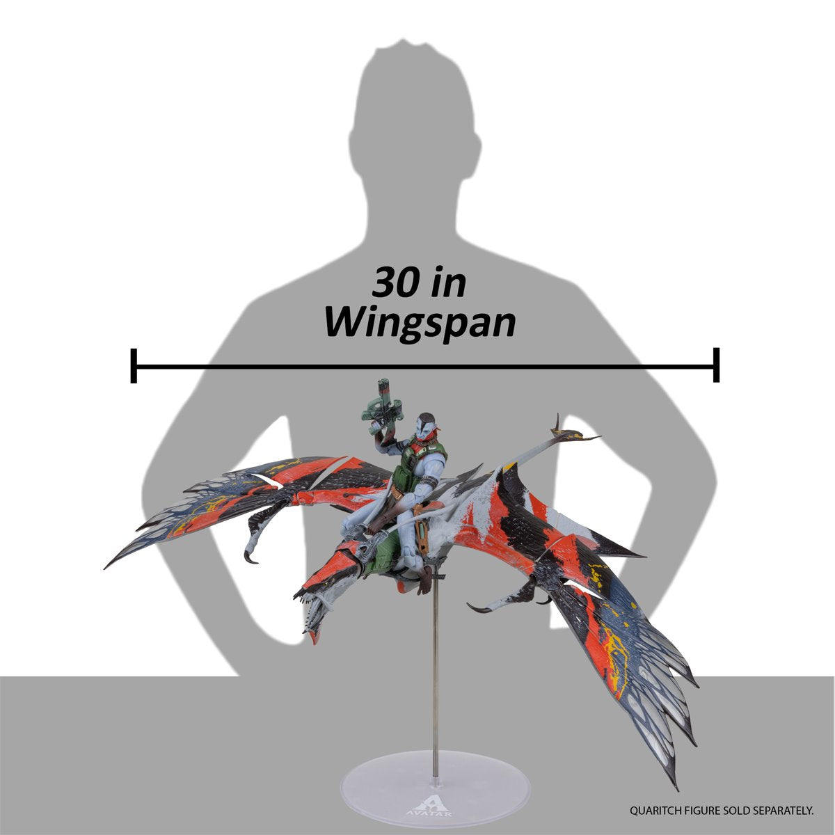 Avatar: Fire and Ash Quaritch's Banshee Action Figure