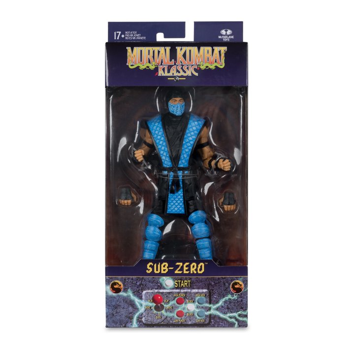 Mortal Kombat Klassic Sub-Zero 7-Inch Action Figure