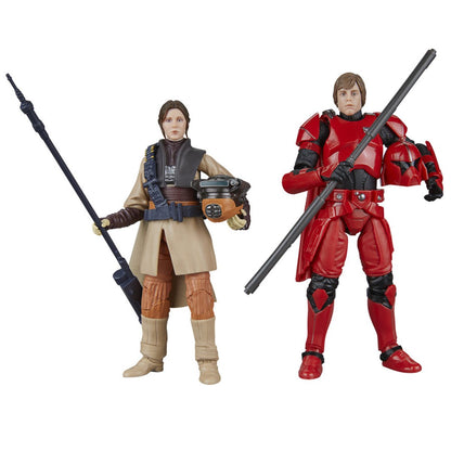Star Wars The Black Series Shadows of the Empire Luke Skywalker & Princess Leia Organa 6-Inch Action Figures