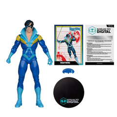 DC Direct Wave 5 Nightwing Teen Titans 7-Inch Scale Action Figure with Digital Collectible