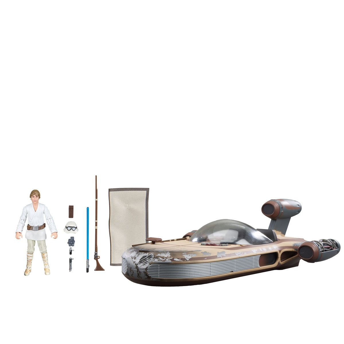 Star Wars The Vintage Collection Landspeeder (Tatooine) Vehicle & Luke Skywalker, The Empire Strikes Back Action Figure