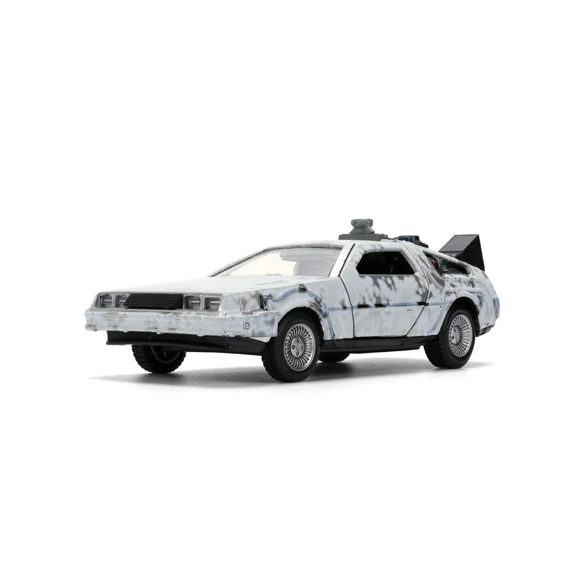 Hollywood Rides Back to the Future Time Machine 40th Anniversary 1:32 Scale Die-Cast Metal Vehicle