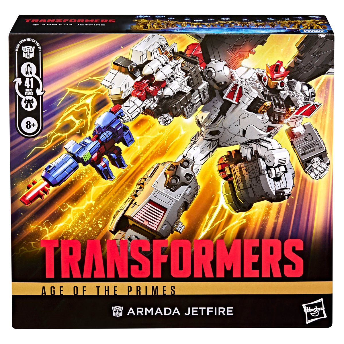 Transformers Generations Age of the Primes Commander Jetfire with Requiem Blaster Action Figure